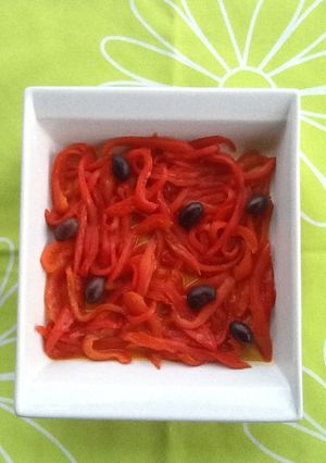 Foto principal de Pimientos rojos confitados con miel