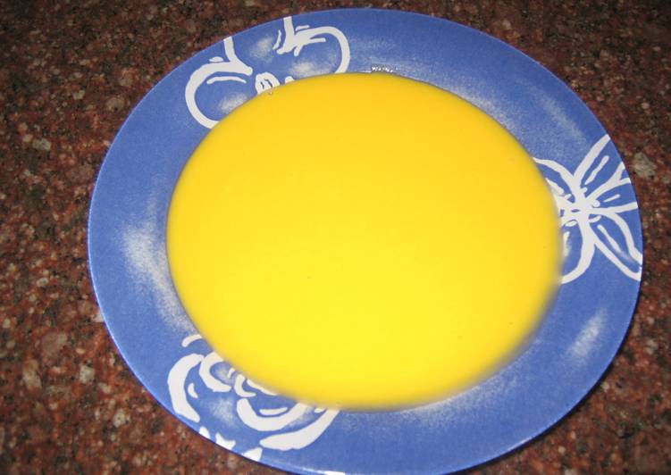 Crema fria de calabaza