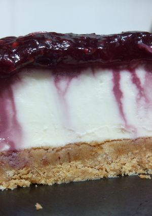 Una foto de Tarta de queso facilita