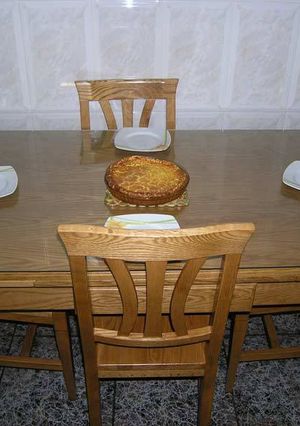 Una foto de Tarta de queso leonesa