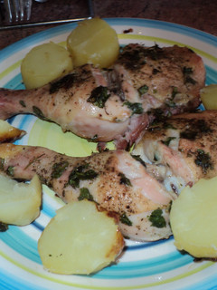 Una foto de Presitas de pollo adobadas al horno