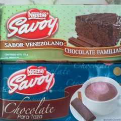Una foto de Pastel marmolado