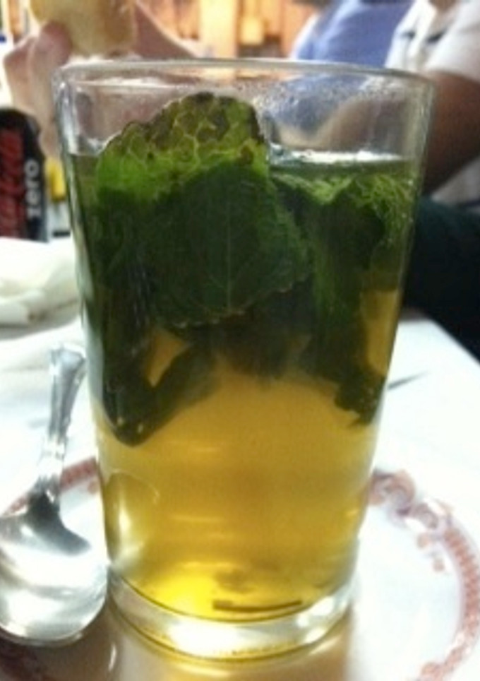 Una foto de Chay (Té de menta)