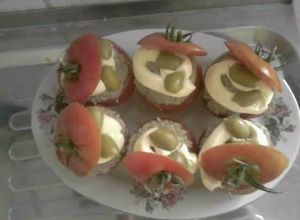 Una foto de Tomates rellenos la receta de mamá