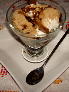 Una foto de Helado de moka francés