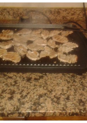 Una foto de Solomillo de cerdo con salsa ali-oli
