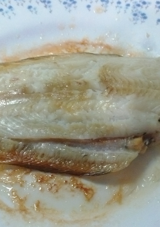 Una foto de Lenguado superior en microondas