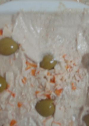 Una foto de Pastel de esparrágos con atún