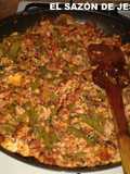 Huevo con longaniza estilo mexicano