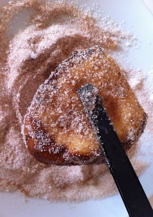 Una foto de Torrijas a mi manera