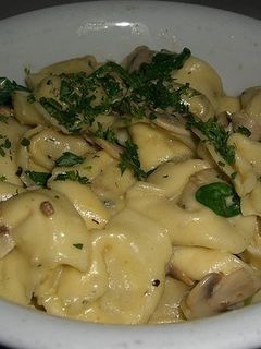 Una foto de Tortellini a las hierbas