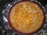 Tarta de crema de coco y piña al ron