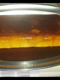 Una foto de Flan con sabor a café