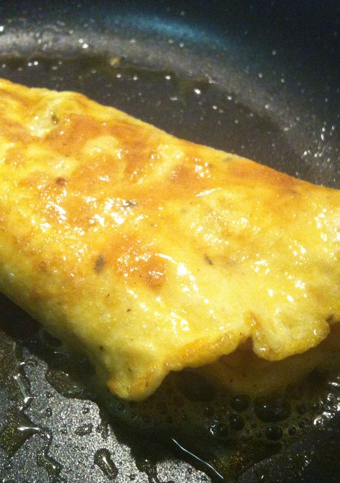 Una foto de Tortilla de salmón ahumado