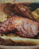 Barbacoa mexicana de pollo