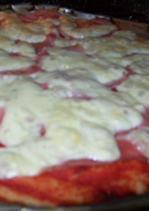Una foto de Pizza caserita