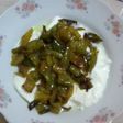 Pimiento frito con yogurt