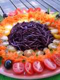 Ensalada arcoíris de verano