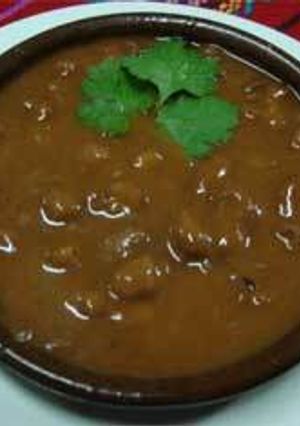 Una foto de Frijol con carne