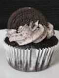 Cupcakes de galletas de chocolate