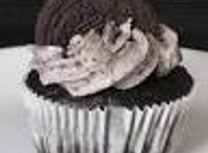 Una foto de Cupcakes de galletas de chocolate