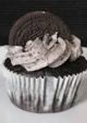 Una foto de Cupcakes de galletas de chocolate