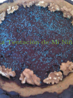 Una foto de Tarta de zanahoria y chocolate