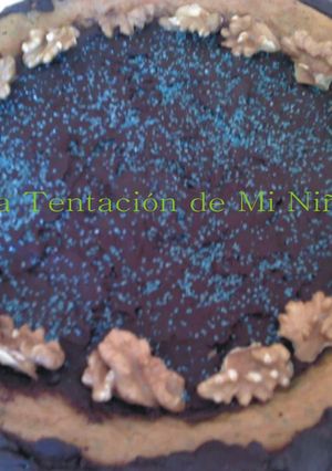 Una foto de Tarta de zanahoria y chocolate