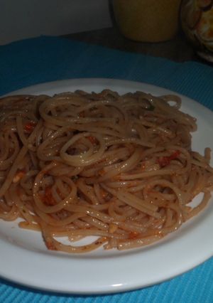 Una foto de Salsa pesto rosso