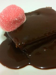 Una foto de Tarta de galleta y chocolate fácil