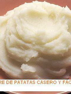 Una foto de Puré de patata
