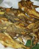 Bagres de río fritos