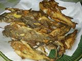 Bagres de río fritos