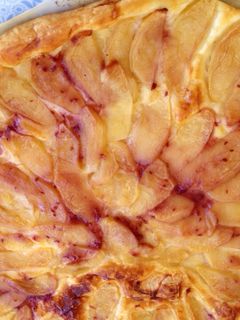Una foto de Tarta de manzana de hojaldre fácil