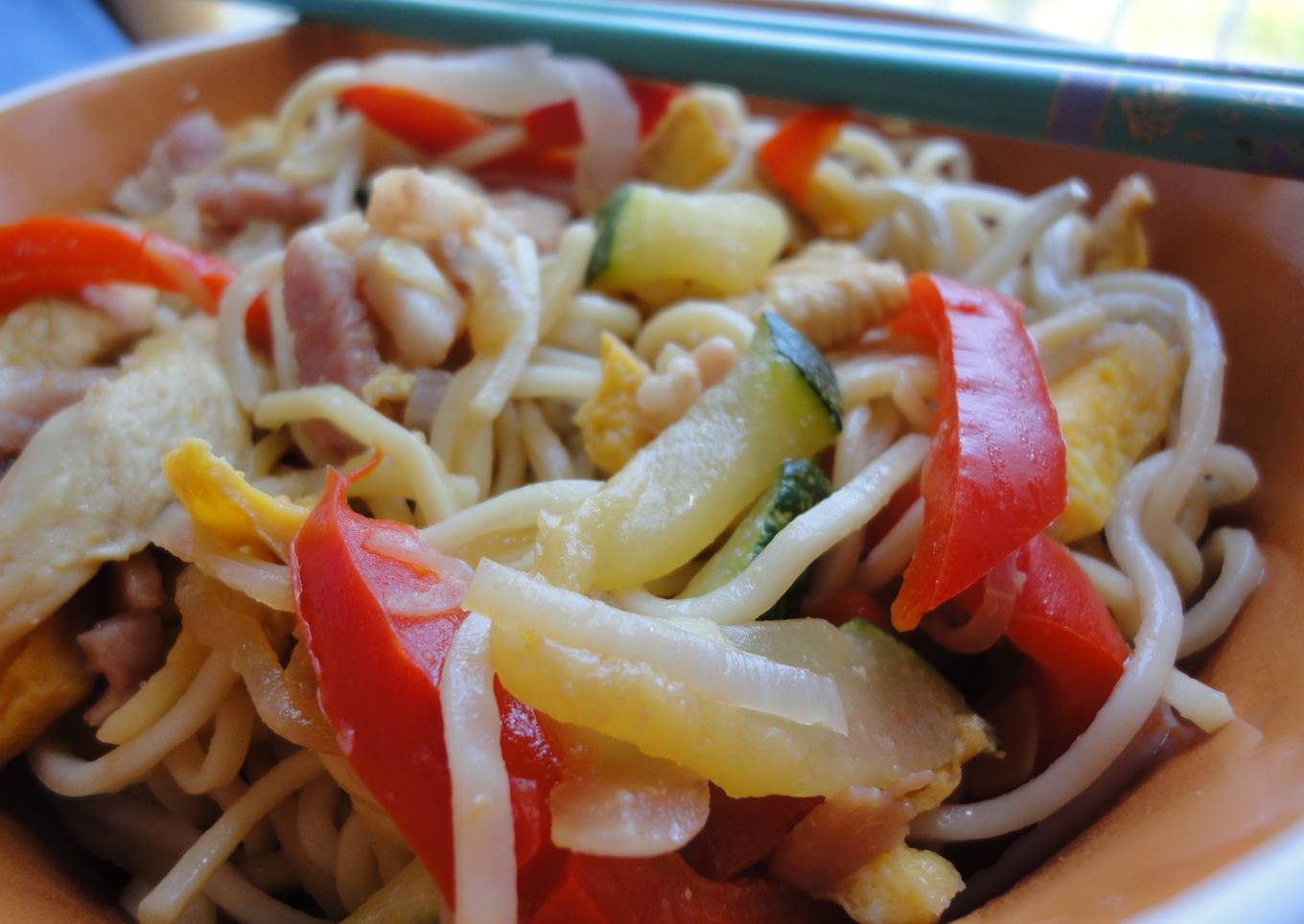 Chow mein noodles<br />