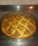 Tarta de carne picada