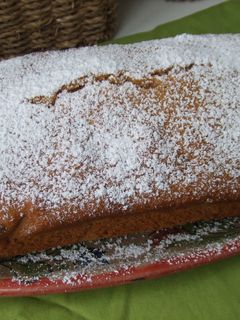 Una foto de Budín de nueces especial para diabéticos