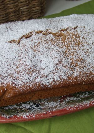 Una foto de Budín de nueces especial para diabéticos