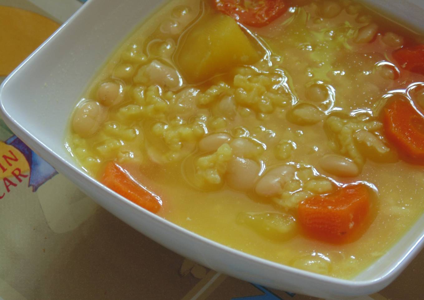 Olleta o guiso de alubias 