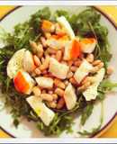 Ensalada Rucola Frijoles Cannellini y Surimi
