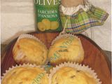 Muffins de queso y olivas