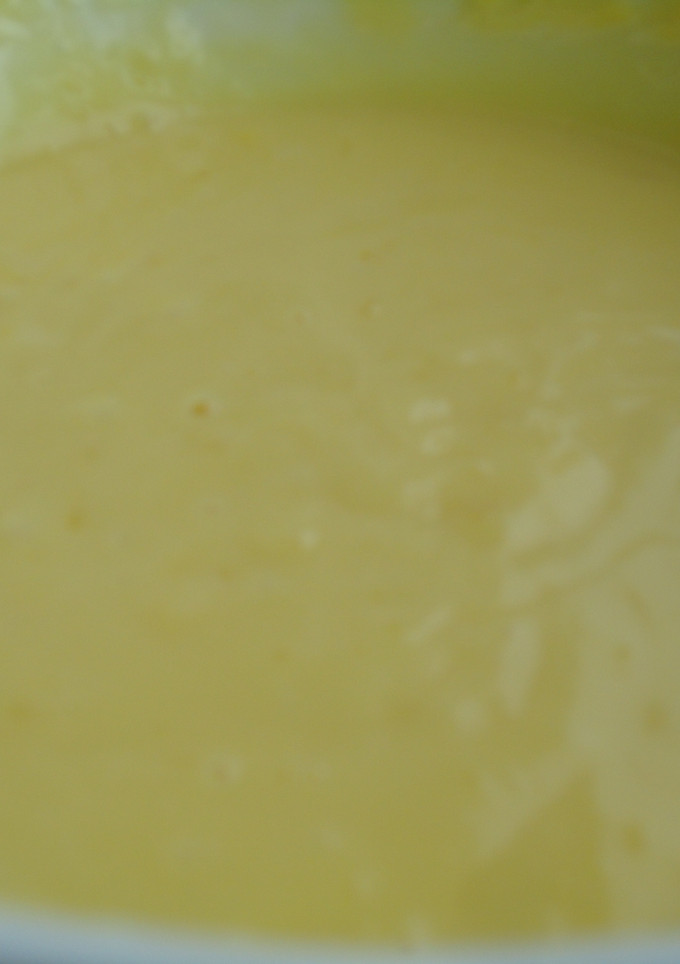 Una foto de Crema pastelera preparada en microondas