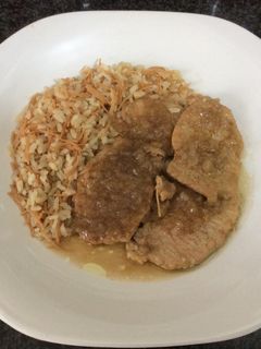 Una foto de Lomo de cerdo con cebolla caramelizada AMC