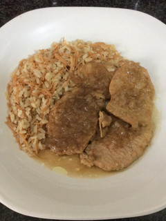 Una foto de Lomo de cerdo con cebolla caramelizada AMC