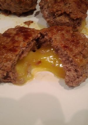 Una foto de Hamburguesas rellenas