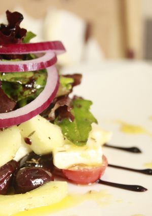 Una foto de Ensalada griega