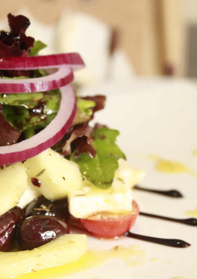 Una foto de Ensalada griega