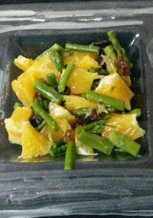Una foto de Ensalada de espárragos
