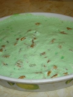 Una foto de Gelatina de limón con soda