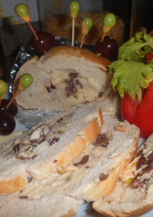 Una foto de Sencillo pan relleno